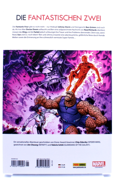 Marvel Das Ding und die Fackel Comic Paperback Nr. 1: Die Fantastischen Zwei von Panini